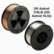 Проволоки сплошного сечения для полуавтоматической сварки в среде защитных газов нержавеющих и жаростойких сталей OK Autrod 316LSi (OK Autrod 16.32)