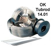 Порошковые проволоки для полуавтоматической сварки легированных высокопрочных и теплоустойчивых сталей OK Tubrod 14.01