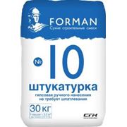 Гипсовая штукатурка Forman 10 штукатурка Алматы