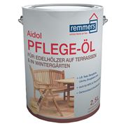Краска наружная для дерева Aidol Pflege-Ol на основе льняного масла для ухода за деревянными поверхностями