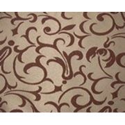 Ткань Мати ткацкий рисунок Отрада коричневая фотография