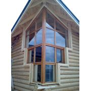 Окна угловые деревянные евроокна деревянные