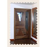 Резные деревянные двери фото