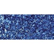 Стеклянная крошка «темно-синий опал» COE 82 средний 1000 гр фото