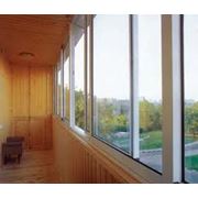 Рамы оконные деревянные балконные купить в Алматы фото