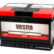 Аккумулятор автомобильный VESNA Premium 78 (R +) фото