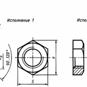 Гайка низкая ГОСТ 5916-70, 5929-70