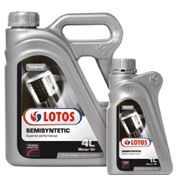 Полусинтетическое моторное масло Lotos Semisynthetic 10W-40 фото