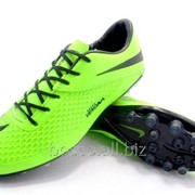 Футбольные бутсы Nike Hypervenom Phelon AG Neo Green/Black фото