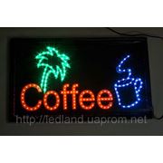 Вывеска светодиодная “Coffee“ Размер 330Х550мм фото