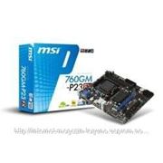 МВ MSI 760GM-P23 (FX) AM3+ amd 760G/SB710, AM3, DDR3 1600(OC), 1xPCI-E 16x, 6xSATA2, 1xIDE, 1х1Gb Lan, SB 7.1, mATX, BOX фото