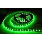 Светодиодная лента, светодиоды - SMD 5050, 60шт./м, водопроницаемая, зеленый фото