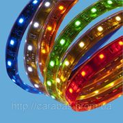 Гибкая светодиодная многоцветная Rgb лента с пультом Д/У фото