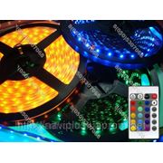 LED лента SMD 5050, 60 шт/м, RGB, силикон фото