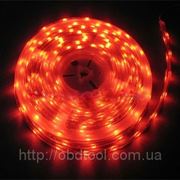 Светодиодная лента LED SMD 3528, 60шт/м, Красная, водонепроницаемая, 1 метр фото