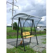 Качели кованые для дачи и сада фото