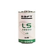 Элементы питания SAFT LS33600 LITHIUM 3,6V LI-SOCI2 фото
