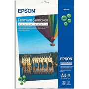 Фотобумага Epson Premium Semigloss Photo Paper, полуглянцевая, 250g/m2, A4, 20л (C13S041332), код 1690 фотография