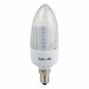 Лампы светодиодные Eco-Svet С35-Н 230v 3w 60 LED E14 фото