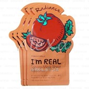 Маска для лица с экстрактом томатов I AM REAL TOMATO MASK SHEET-SKIN GLOW фото