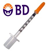 Шприцы инсулиновые BD Micro-Fine 1 ml 0.5 ml. фото
