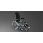 Коляска для инвалидов складная модель FS 902GC-46 (4640) фото
