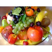 Муляж овощей и фруктов фотография