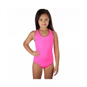 Купальник для плавания SHEPA слитный детский, 001, Розовый, 158 фото