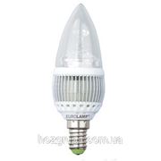 Лампа светодиодная 3 Вт Е14 Eurolamp led-cl-e14-2700 фото