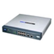 Маршрутизатор Cisco RV082. 8 портов Ethernet 10/100 Мбит/с VPN два подключения к глобальной сети (RV082) фотография