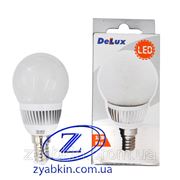 Светодиодная лампа DELUX BL50А-27 3,2W тепло-белый 230V, E14 шар мат фото