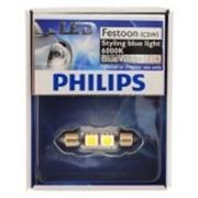 Philips BlueVision LED Festoon C5W 6000K фотография