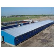 Здания мобильные Мобильные здания для вахтовых посёлков Мобильные здания для строительных городков. фото