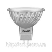 LED лампа Maxus MR16 4W(350lm) 4100K 12V GU5.3 AP