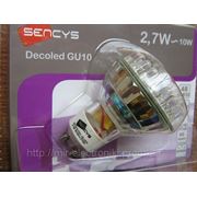 Энергосберегающая LED лампа SENCYS (48 LEDS 2,7W GU10 2700K) фотография