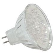 Лампа светодиодная JCDR 220V (зелёная, красная, синяя) LED18 2W G5.3 7000К фотография