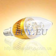 Лампа светодиодная, энергосберегающая. E14. 4*2-8W. 220V.