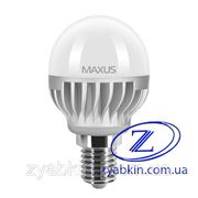 Лампа LED G45 4W 3000K 220V E14 CR фото