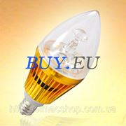 Лампа светодиодная, энергосберегающая. E14. 3*2-6W. 220V.