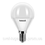 Светодиодная лампа Maxus LED G45 5W(450lm) 4100K 220V E14
