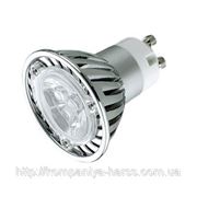 36)Лампа светодиодная с алюминиевым радиатором SENCYS GU10 POWERLED 3LEDX1W 4000K мин. заказ 5шт