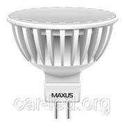 LED лампа Maxus MR16 5,0W(350lm) 4100K 12V GU5.3 CR фото