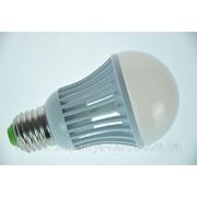 1)Лампа светодиодная E27-TGS60 9W Груша фото