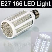Светодиодная лампа E27 10 Ватт лед лампочка цвет белый 220 Вольт