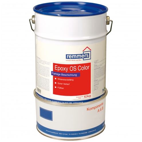 Пигментированное покрытие для пола Remmers Epoxy OS Color на основе 2 ...