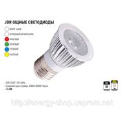 JDR LED 1X3W белая 6400K E27 220-240V светодиодная лампочка фото