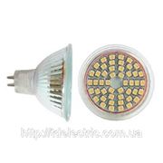 Лампа светодиодная ZYMR16-48SMD-240Lm-2,5W-CW 220V фото