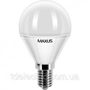 СВЕТОДИОДНАЯ ЛАМПА MAXUS LED (368) G45 5W 4100K 220V E14 AP фото