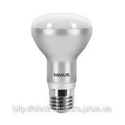 LED лампа Maxus R63 7W(550lm) 4100K 220V E27 AL фото