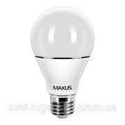 Светодиодная лампа LED Maxus A60 10W(900lm) 3000K 220V E27 фотография